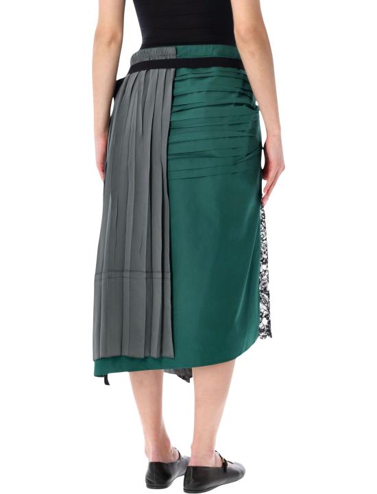 26SS 프라다 미디 스커트 P147IG19QW F063H HEMATITE - PRADA