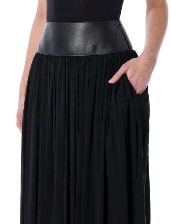 26SS 알라이아 미디 스커트 AA9J2488J050C 995 Nero - ALAIA