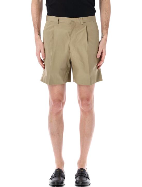 26SS 프라다 코튼 버뮤다 UP04241XV2 F034X MASTICE