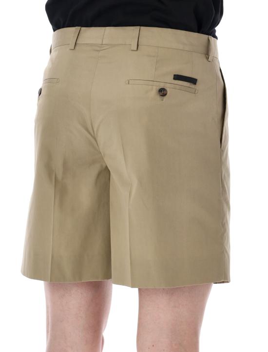 26SS 프라다 코튼 버뮤다 UP04241XV2 F034X MASTICE - PRADA