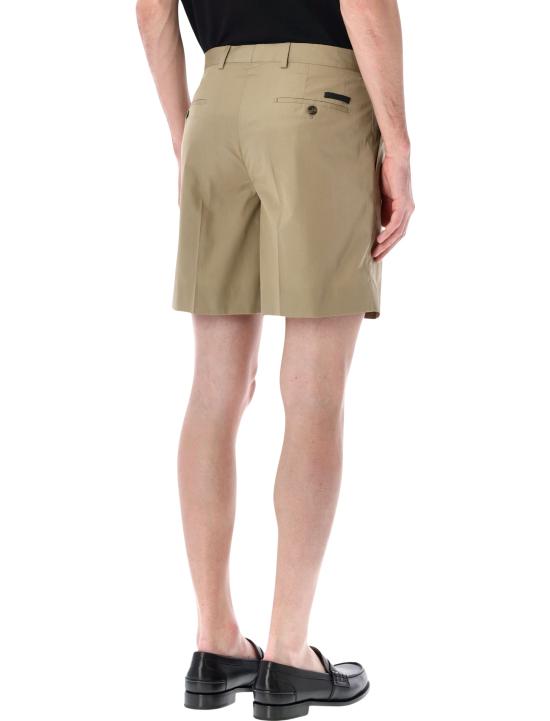 26SS 프라다 코튼 버뮤다 UP04241XV2 F034X MASTICE - PRADA