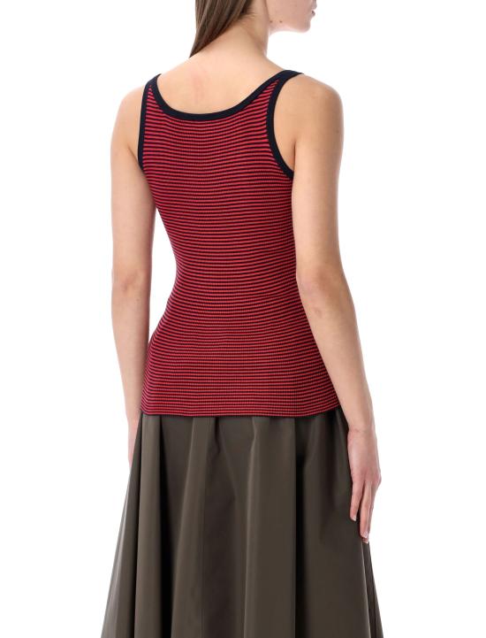 26SS 프라다 탑 P29A1O19BV F059F BLUE RED - PRADA