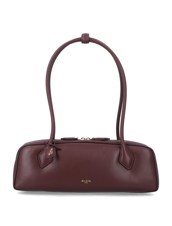 26SS 알라이아 르 테켈 미디움 레더 숄더백 AA1S06033I152 325 ROUGE GRENATE