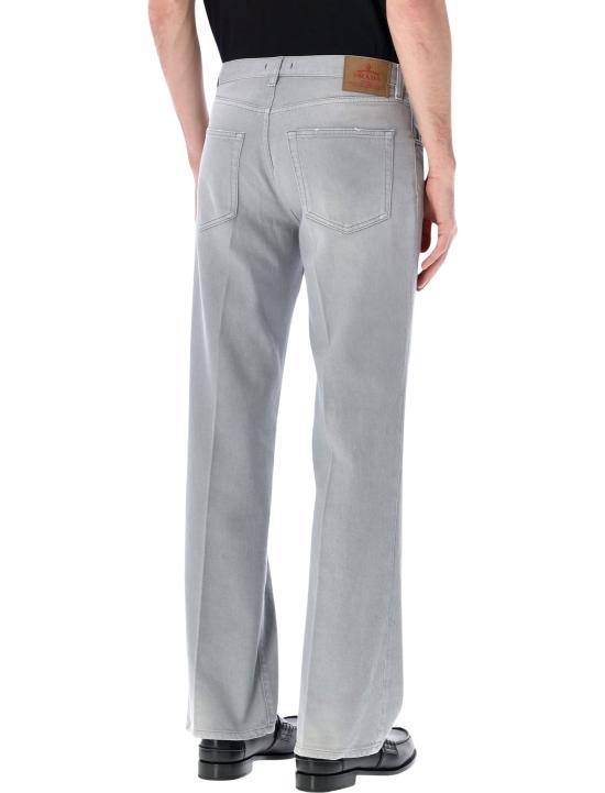 26SS 프라다 파이브 포켓 워시드 데님 진 GEP43718NF F01AY Grigio - PRADA