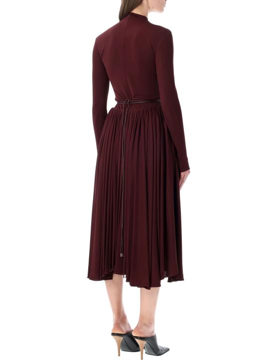 26SS 알라이아 미디 원피스 AA9R2808J090C 713 COGNAC - ALAIA