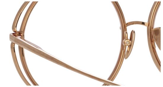 26SS 린다페로우 안경 LFL NICKEL - LINDA FARROW