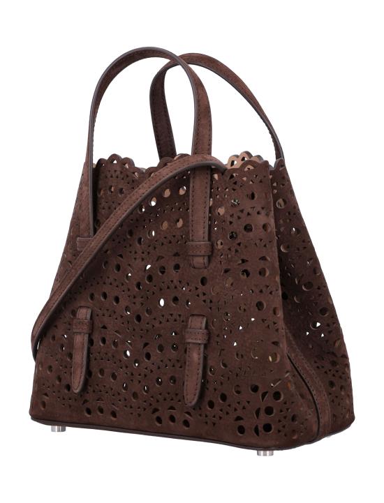 26SS 알라이아 숄더백 AA1S06720CA322 733 BRUN FONCE - ALAIA