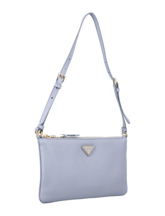 26SS 프라다 브루 트라이앵글 로고 숄더백 1BC2382CYS F0384 OPALINE - PRADA