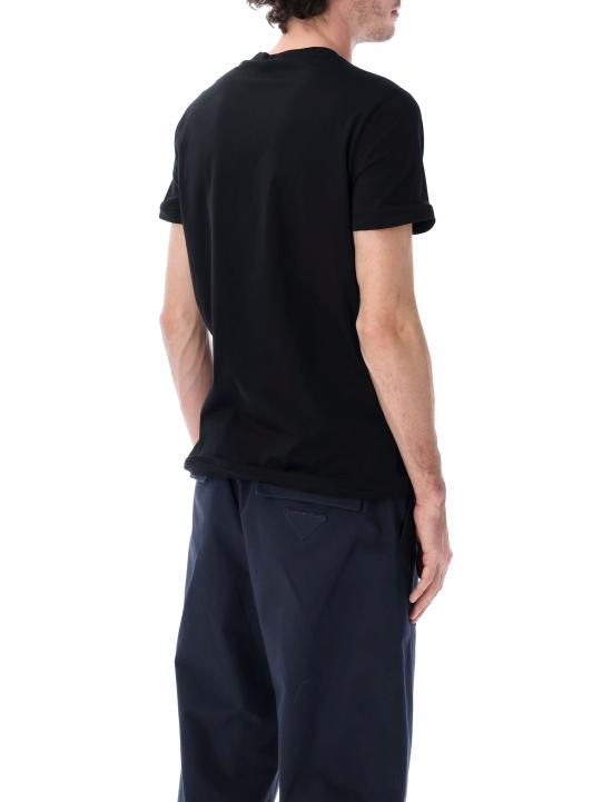 26SS 프라다 쉐이퍼블 코튼 티셔츠 UJN97911CD F0002 Nero - PRADA