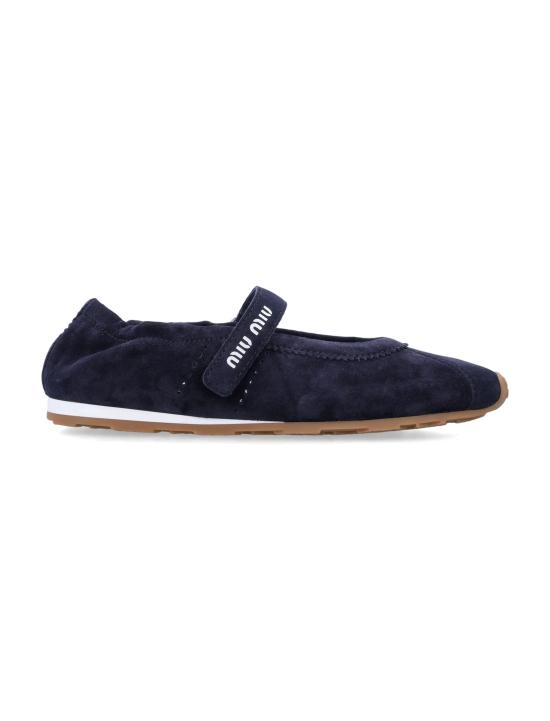 26FW 미우미우 플랫 슈즈 5F370EJHX F0008 BLUE
