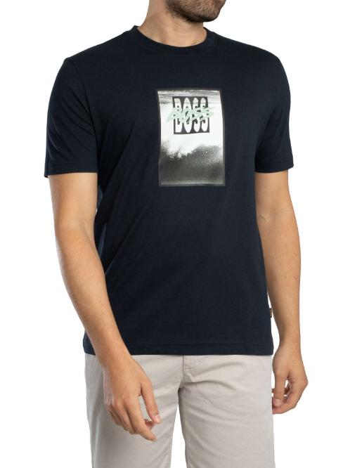 26SS 보스 반팔 티셔츠 50561846 10277382 01 404 Blue - BOSS
