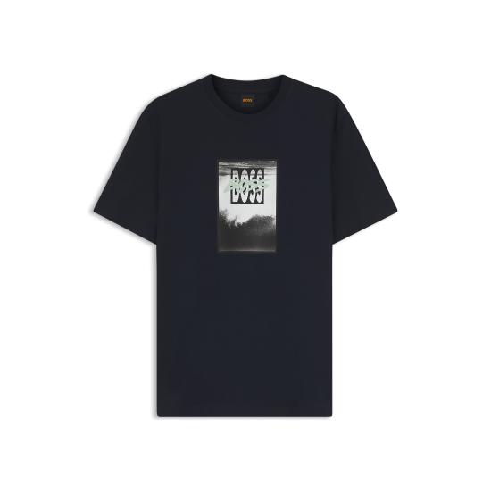 26SS 보스 반팔 티셔츠 50561846 10277382 01 404 Blue