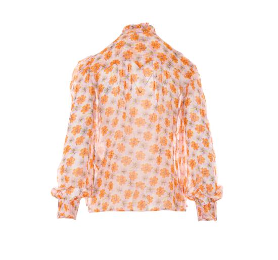 26SS 자딕앤볼테르 블라우스 WWSH02289 256 Orange - ZADIG & VOLTAIRE