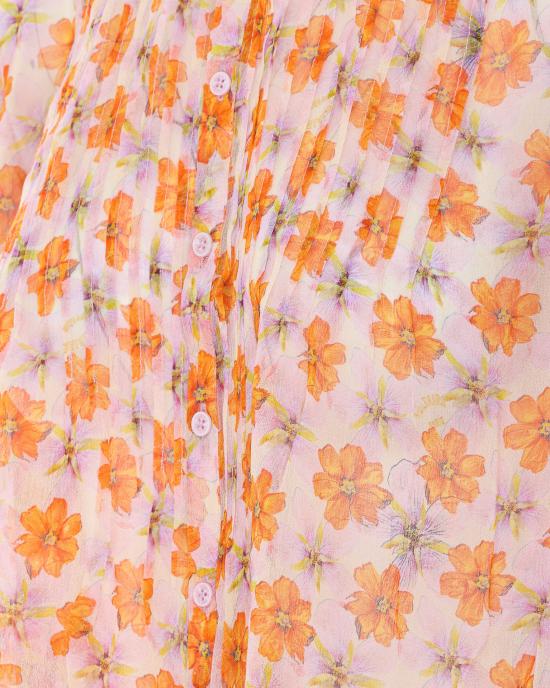 26SS 자딕앤볼테르 블라우스 WWSH02289 256 Orange - ZADIG & VOLTAIRE