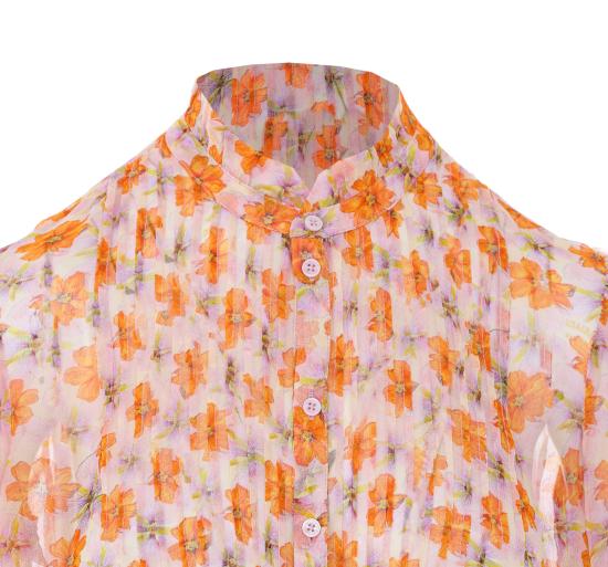 26SS 자딕앤볼테르 블라우스 WWSH02289 256 Orange - ZADIG & VOLTAIRE