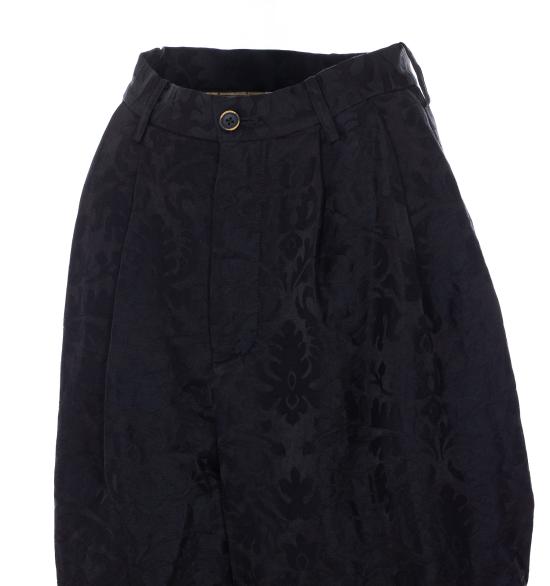 26SS 우마 왕 스트레이트 팬츠 UW3058 UW900 Black - UMA WANG