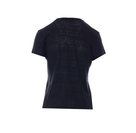 26SS 낫샤이 반팔 티셔츠 NF8F000LIP000 NOIR Black - NOT SHY