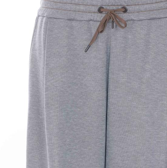 26SS 브루넬로 쿠치넬리 팔라초 팬츠 MQ980SQ999 C001 Grey - BRUNELLO CUCINELLI