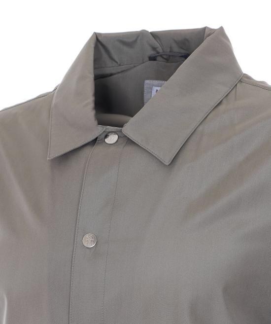 26SS 브루넬로 쿠치넬리 언라인드 멤브레인 실크 블루종 MZ4216541 C965 Grey - BRUNELLO CUCINELLI