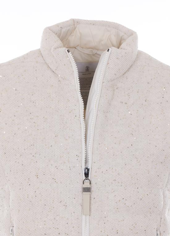 26SS 브루넬로 쿠치넬리 패딩 M0DVT7776 CTK25 White - BRUNELLO CUCINELLI