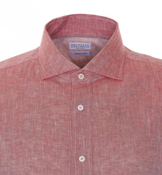 26SS 브루넬로 쿠치넬리 이지 핏 셔츠 MM6840627 C148 - BRUNELLO CUCINELLI