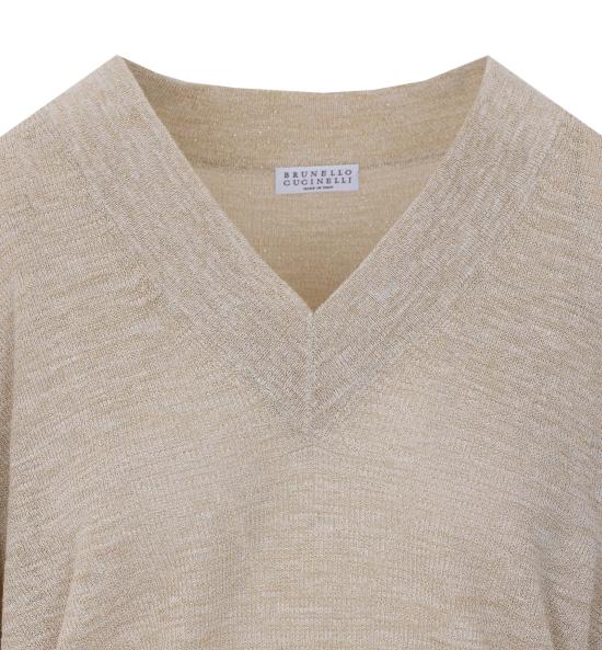 26SS 브루넬로 쿠치넬리 스웨터 M8Q257102 C6894 Beige - BRUNELLO CUCINELLI