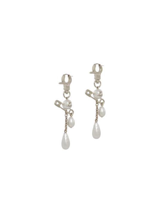 26SS 비비안웨스트우드 이어링 6202016C 02P103P103 White - VIVIENNE WESTWOOD