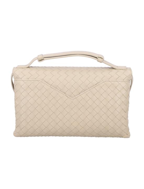 26SS 보테가베네타 노트 락 크로스바디백 817191V08Z0 9614 Beige - BOTTEGA VENETA