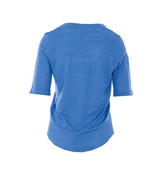 26SS 낫샤이 반팔 티셔츠 NF8A001LIP000 BLUE JEAN Blue - NOT SHY