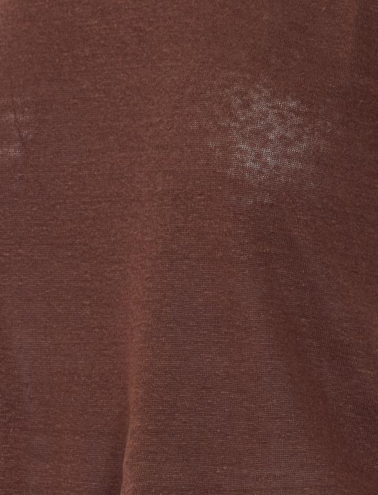 26SS 낫샤이 반팔 티셔츠 NF8F000LIP000 DATTE Brown - NOT SHY