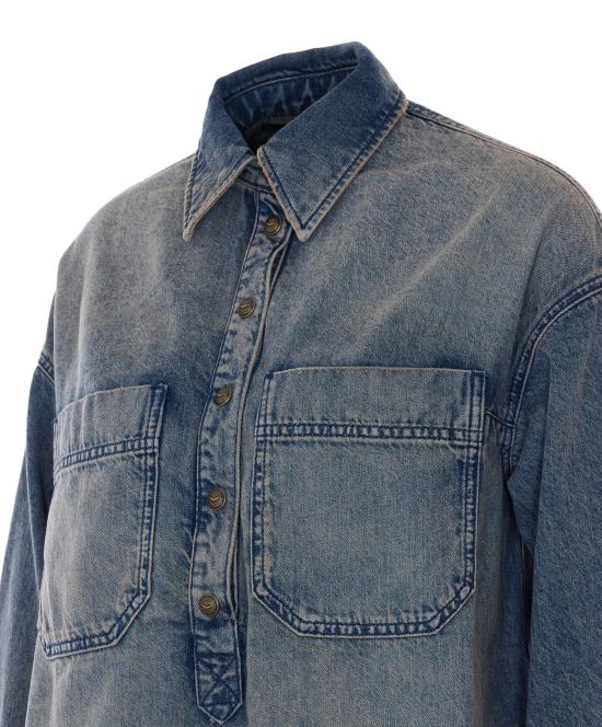 26SS 자딕앤볼테르 데님 셔츠 WWSH02282 407 Blue - ZADIG & VOLTAIRE