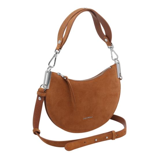 26SS 코치넬리 숄더백 E1 QKG 13 03 01W11 Brown - COCCINELLE