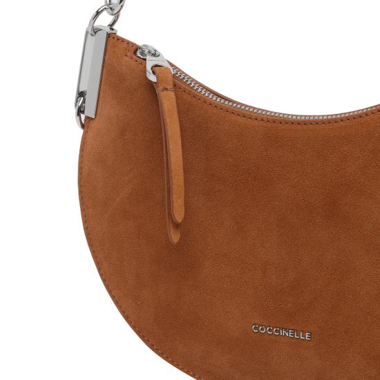 26SS 코치넬리 숄더백 E1 QKG 13 03 01W11 Brown - COCCINELLE