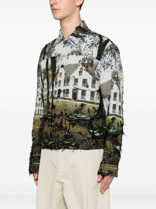 26SS 와타나베 준야 자켓 WQJ030 0511 Green - JUNYA WATANABE