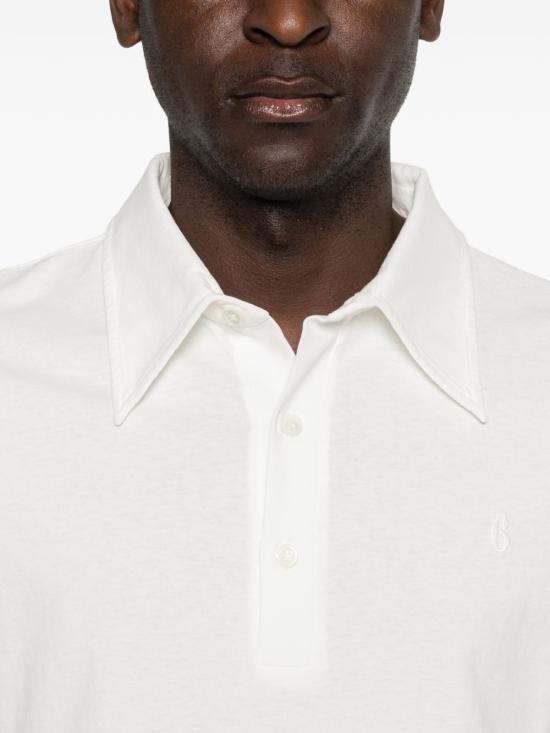 26SS MM6 메종마르지엘라 폴로 티셔츠 SH2GL0011 M20108101 Bianco - MM6 MAISON MARGIELA