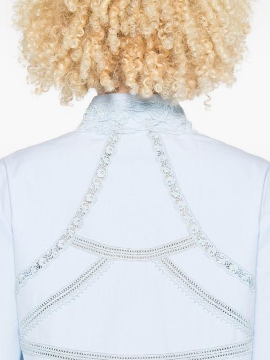 26SS 에르마노 설비노 셔츠 D482K745AP WGF54105 Clear Blue - ERMANNO SCERVINO