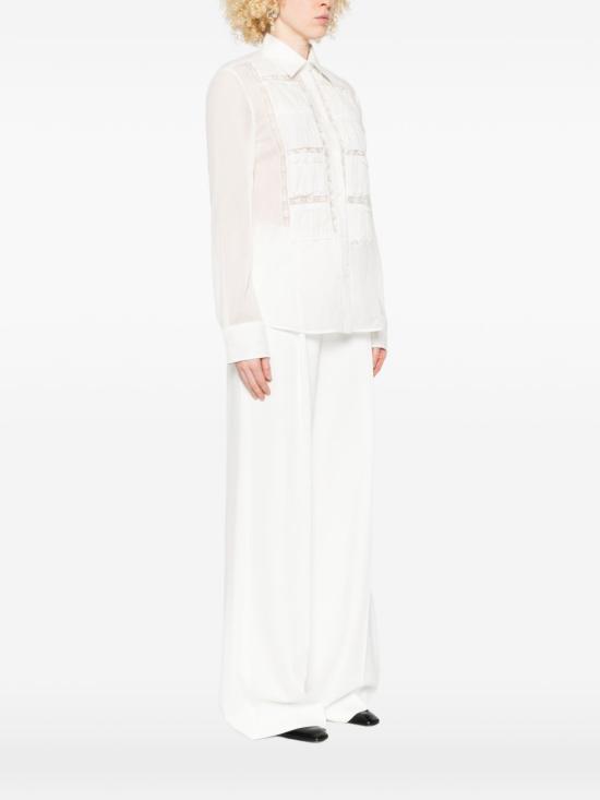 26SS 에르마노 설비노 셔츠 D482K703AP JBN10602 White - ERMANNO SCERVINO