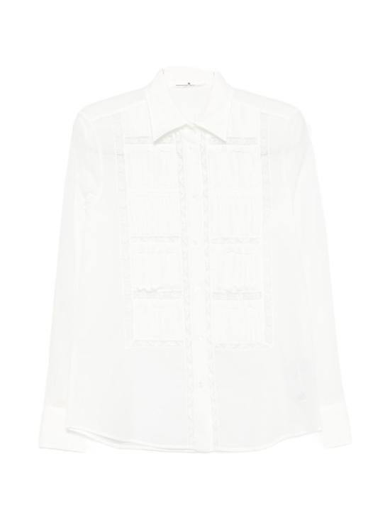 26SS 에르마노 설비노 셔츠 D482K703AP JBN10602 White