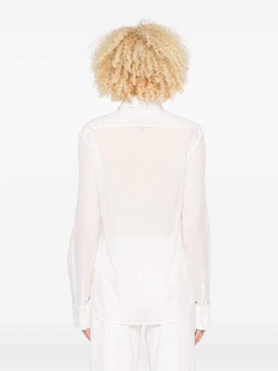 26SS 에르마노 설비노 셔츠 D482K703AP JBN10602 White - ERMANNO SCERVINO