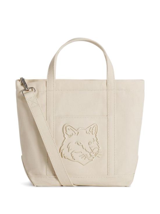 26SS 메종키츠네 폭스 헤드 스몰 토트백 LW05103WW01070432 BEIGE