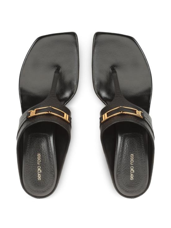 26SS 세르지오로시 뮬/슬리퍼 B14470MVAN021301000 BLACK - SERGIO ROSSI