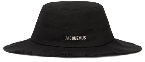26SS 자크뮈스 버킷햇 22EACU00002AE00014990 black - JACQUEMUS