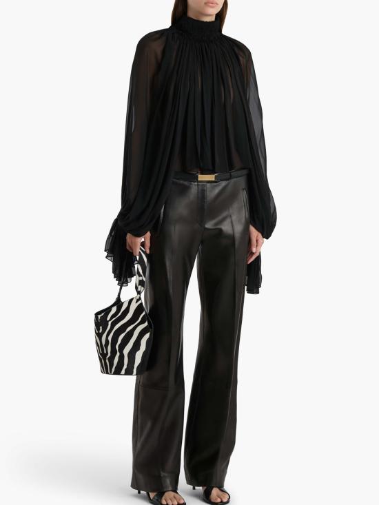 26SS 케이트 블라우스 2432337200 BLACK - KHAITE