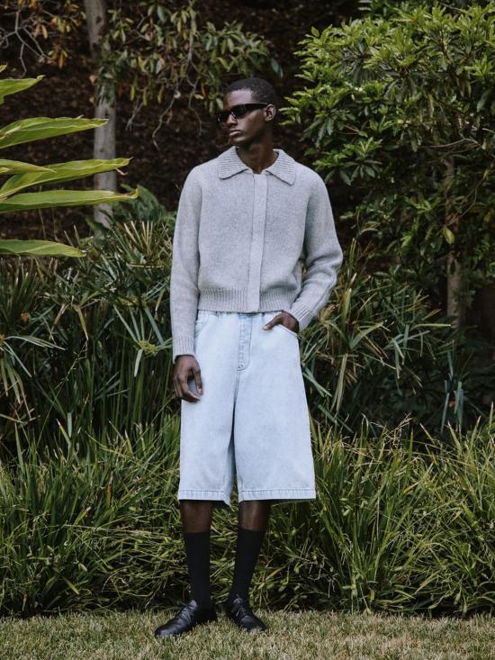 26SS 엔타이어 스튜디오 자켓 ESSS26JA01264STEEL GREY - ENTIRE STUDIOS