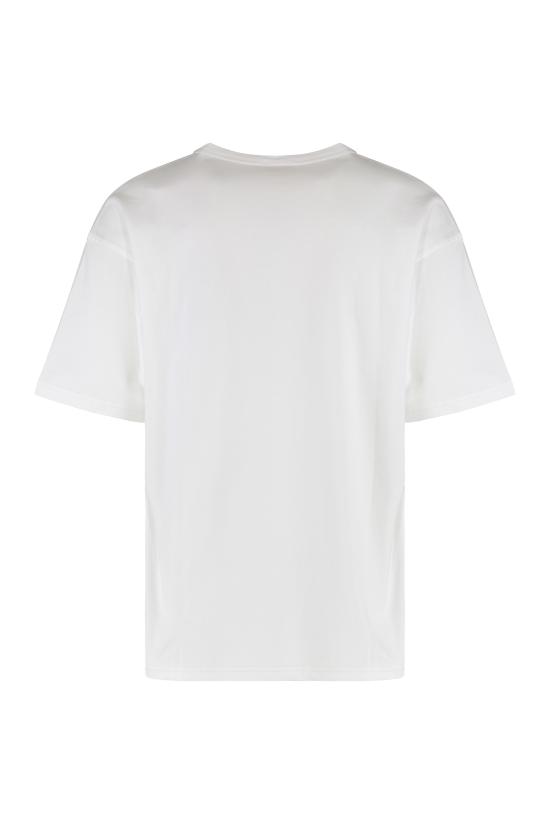 26SS 디젤 T-박스트-R30 스몰 로고 티셔츠 A164000QIAM100 WHITE - DIESEL