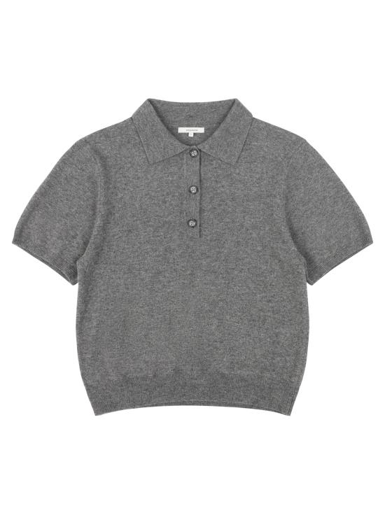 26SS 엔타이어 스튜디오 폴로 티셔츠 ESSS26PO01238CONCRETE GREY