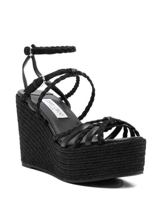 26SS 지미추 샌들 NYRA100ZKNBLACKBLACK - JIMMY CHOO