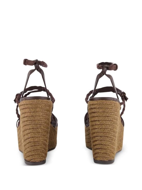 26SS 지미추 샌들 NYRA100ZKNCHOCOLATECOFFEE BROWN - JIMMY CHOO