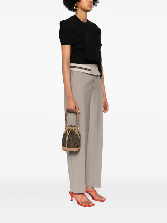 26SS 펜디 몬트레조 패브릭 미니 백 8BS093ALP3F1AOE BROWN - FENDI