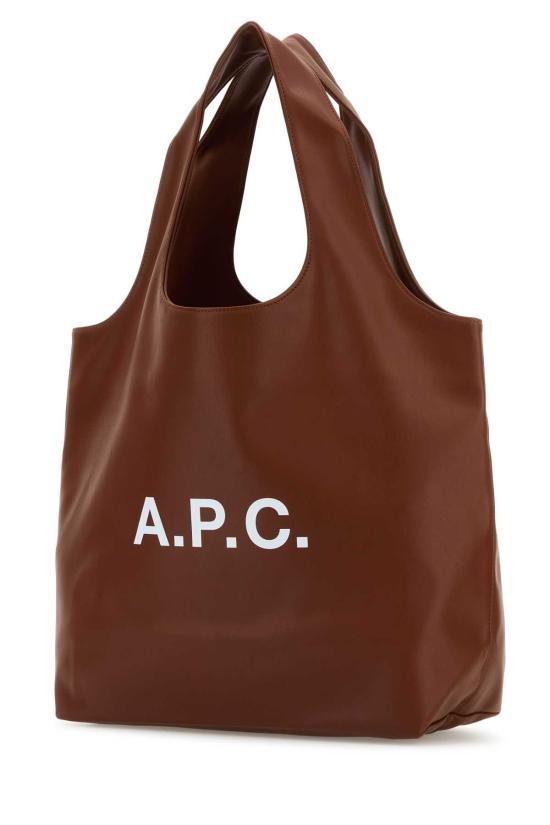 26SS 아페쎄 니논 토트백 PUAATM61565CAD BROWN - A.P.C.